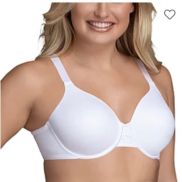 VANITY FAIR STYLE 76380 FULL UNDERWIRE BRA WHITE 44D - Picture 1 of 4